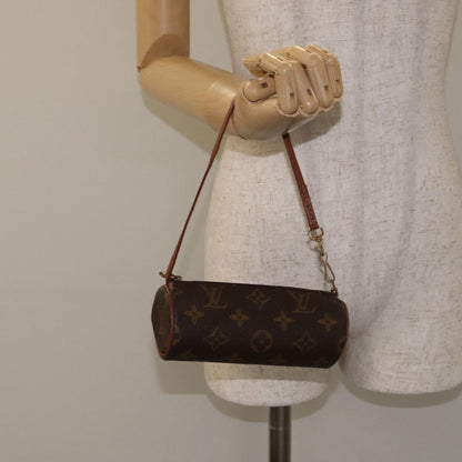 Louis Vuitton Papillon Pochette Monogram Canvas, BROWN, CANVAS, Handbag