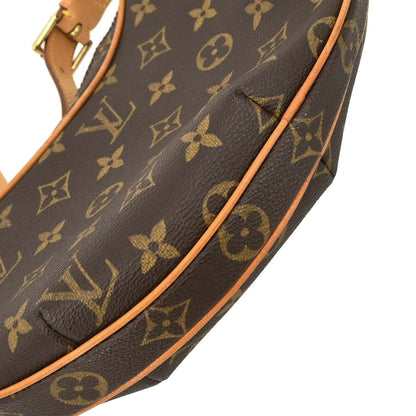 Louis Vuitton Croissant Handbag Monogram Canvas, BROWN, CANVAS, Shoulder bag