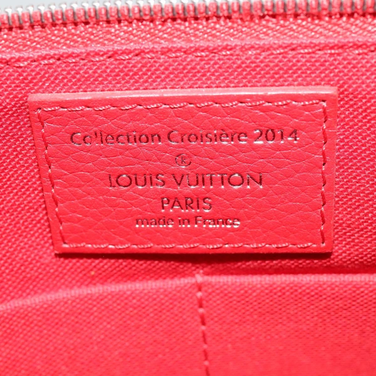 Louis Vuitton Essential Cuir Boheme Handbag Leather, Red, Leather, Shoulder Bag