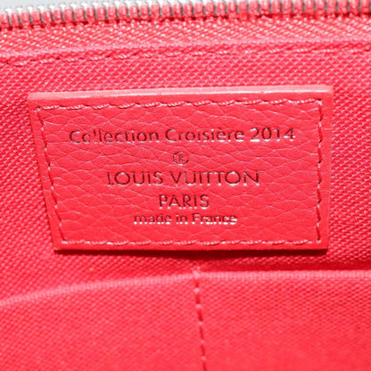 Louis Vuitton Essential Cuir Boheme Handbag Leather, Red, Leather, Shoulder Bag