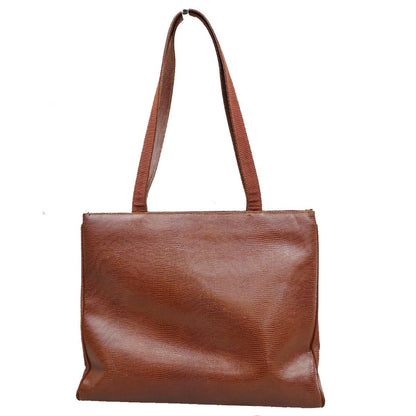 Salvatore Ferragamo Vara shoulder Bag Leather, BROWN, LEATHER, Shoulder bag