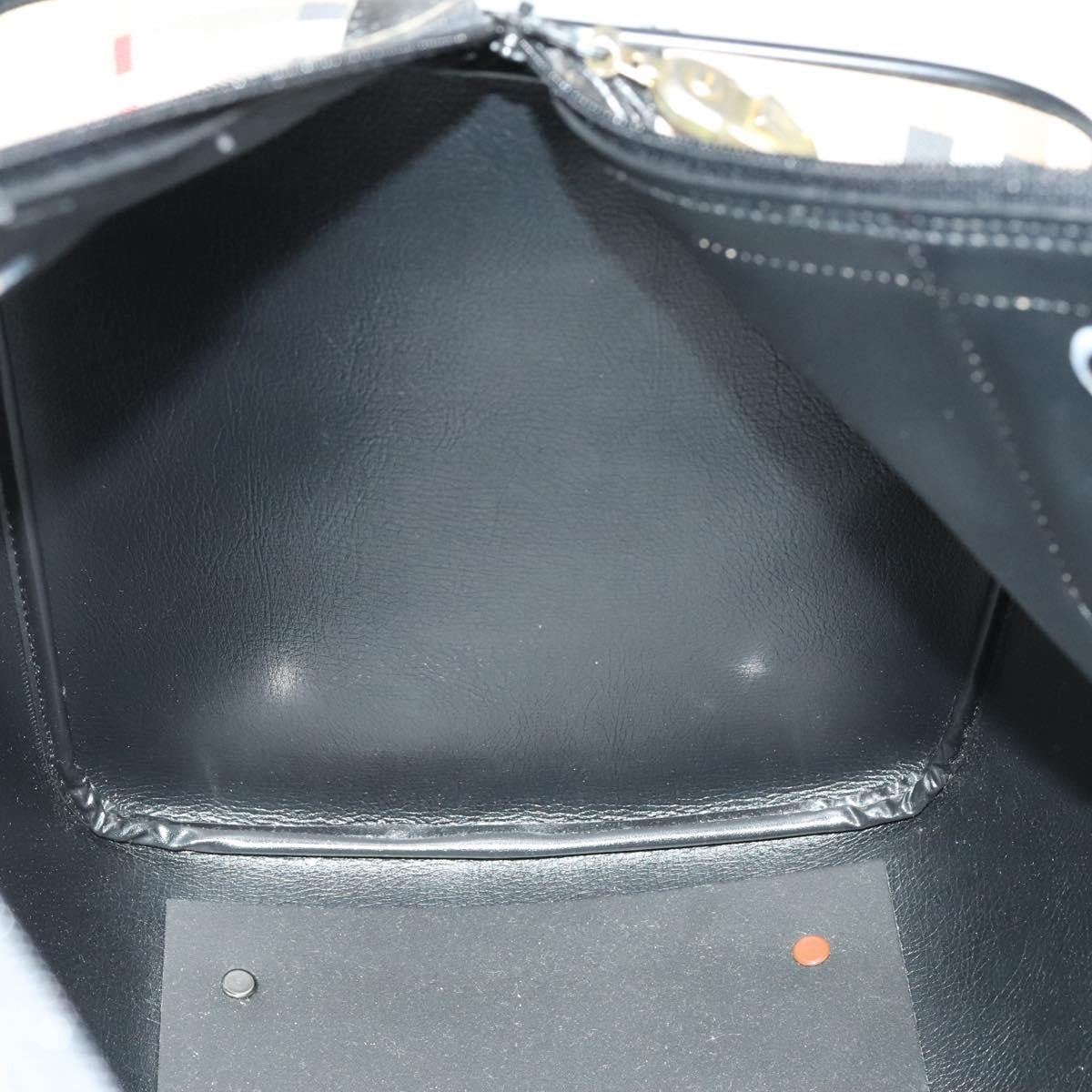 Burberry Vintage Duffle Bag Haymarket Coated Canvas, BEIGE, CANVAS, Travel bag