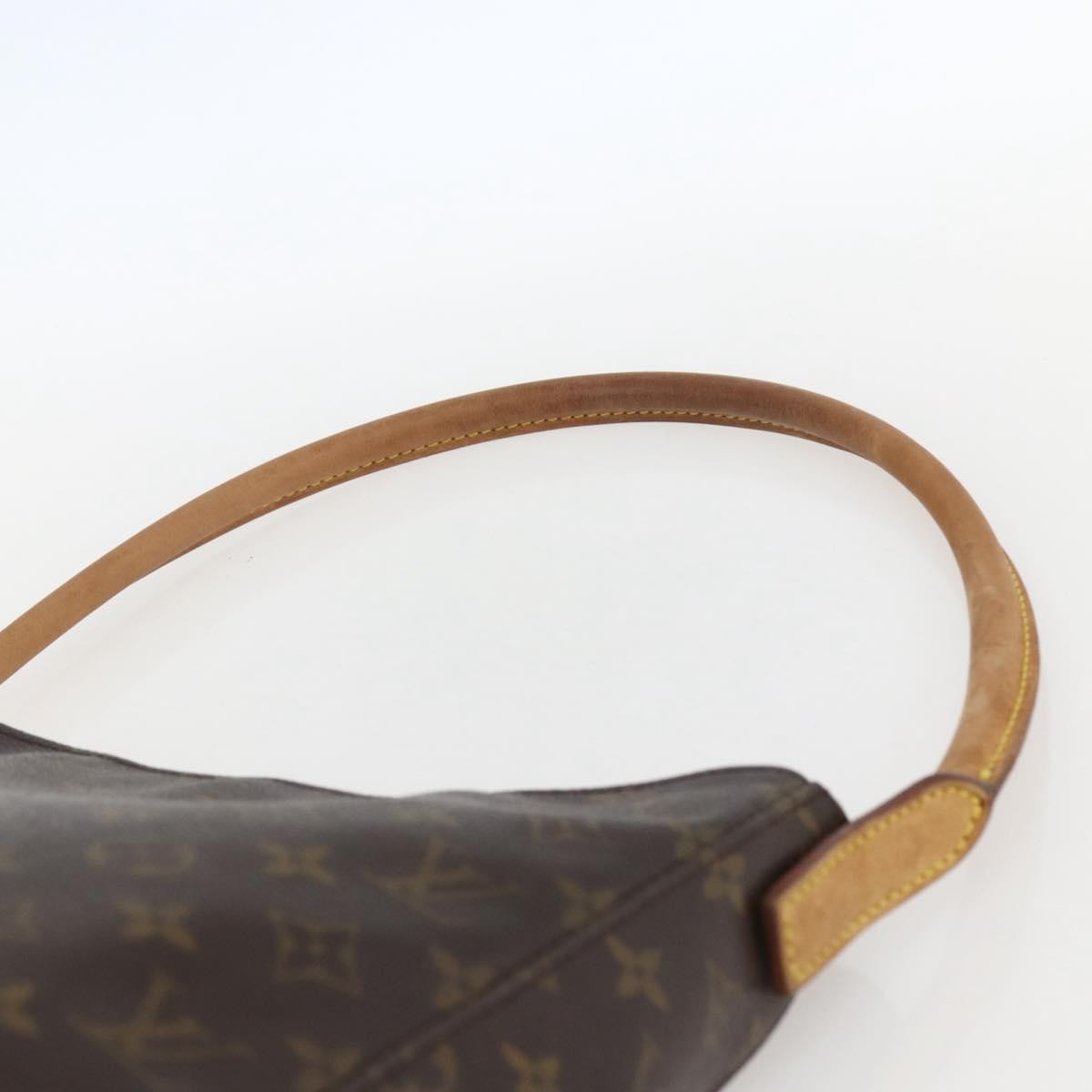 Louis Vuitton Looping Handbag Monogram Canvas, BROWN, CANVAS, Shoulder bag