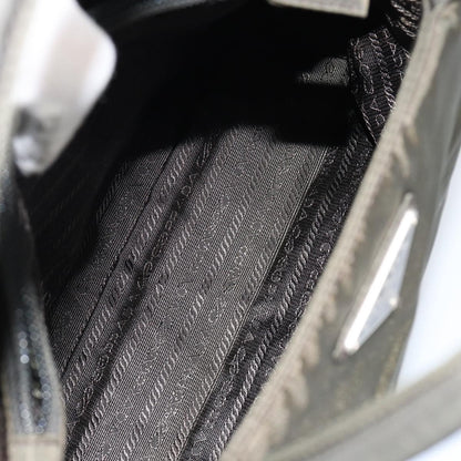 Prada Vintage Zip Tote Tessuto, KHAKI, NYLON, Tote bag