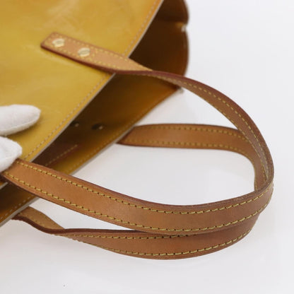 Louis Vuitton Reade Handbag Monogram Vernis, BEIGE, PATENT_LEATHER, Tote bag