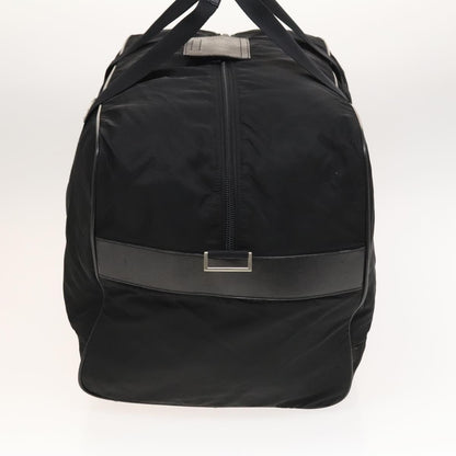 Prada Boston Bag Tessuto, BLACK, NYLON, Travel bag