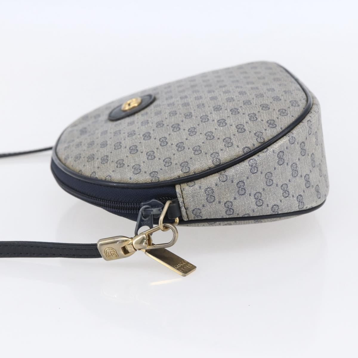 Gucci Micro GG supreme shoulder bag GG canvas, NAVY, CANVAS, Shoulder bag