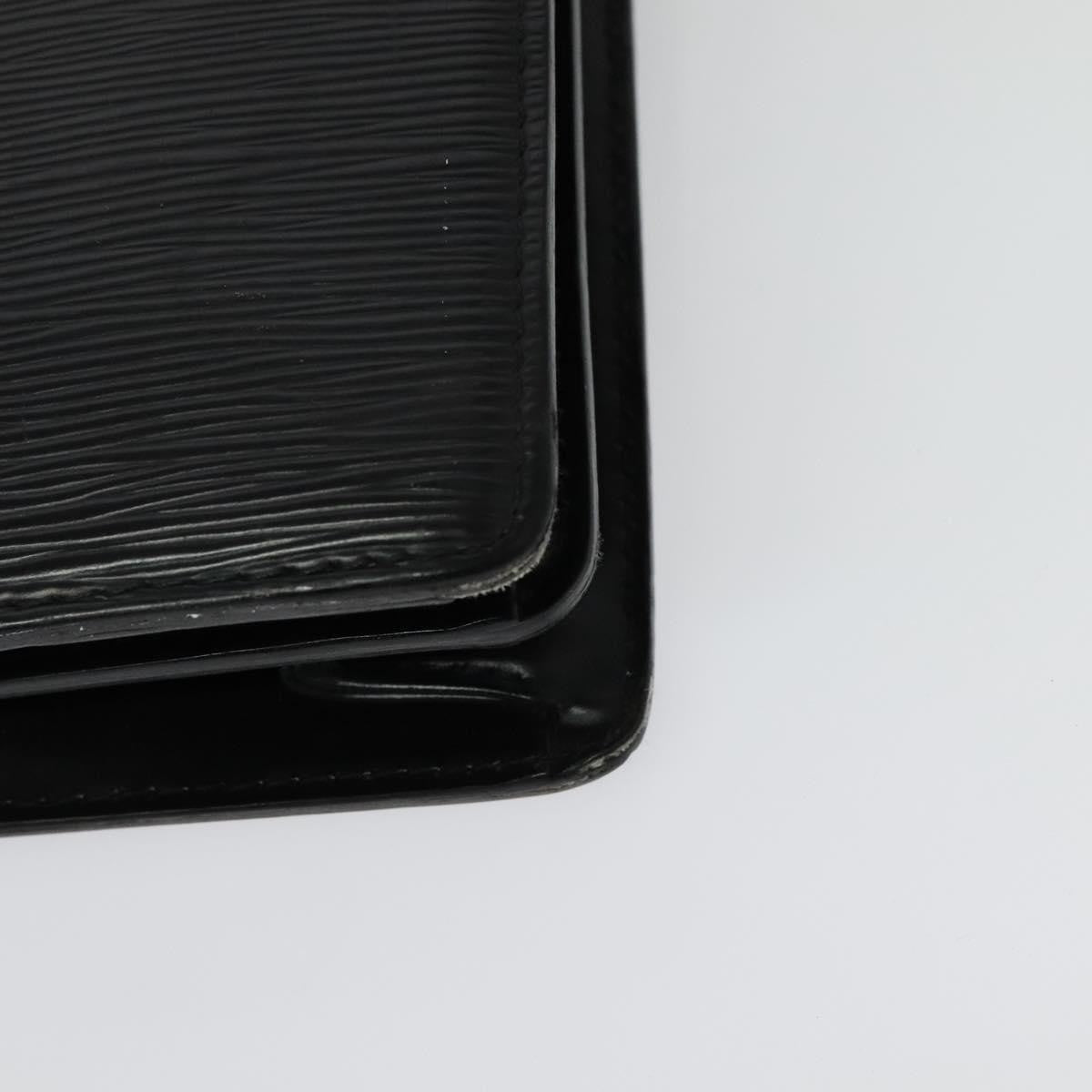 Louis Vuitton Serviette Ambassadeur Handbag Epi Leather, BLACK, LEATHER, Handbag