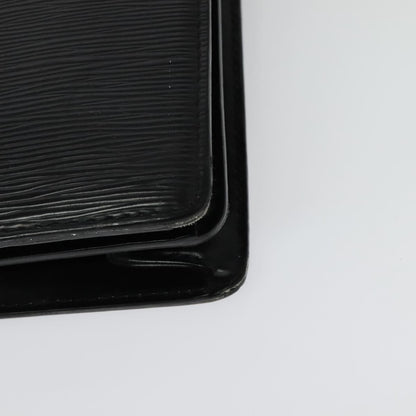 Louis Vuitton Serviette Ambassadeur Handbag Epi Leather, BLACK, LEATHER, Handbag