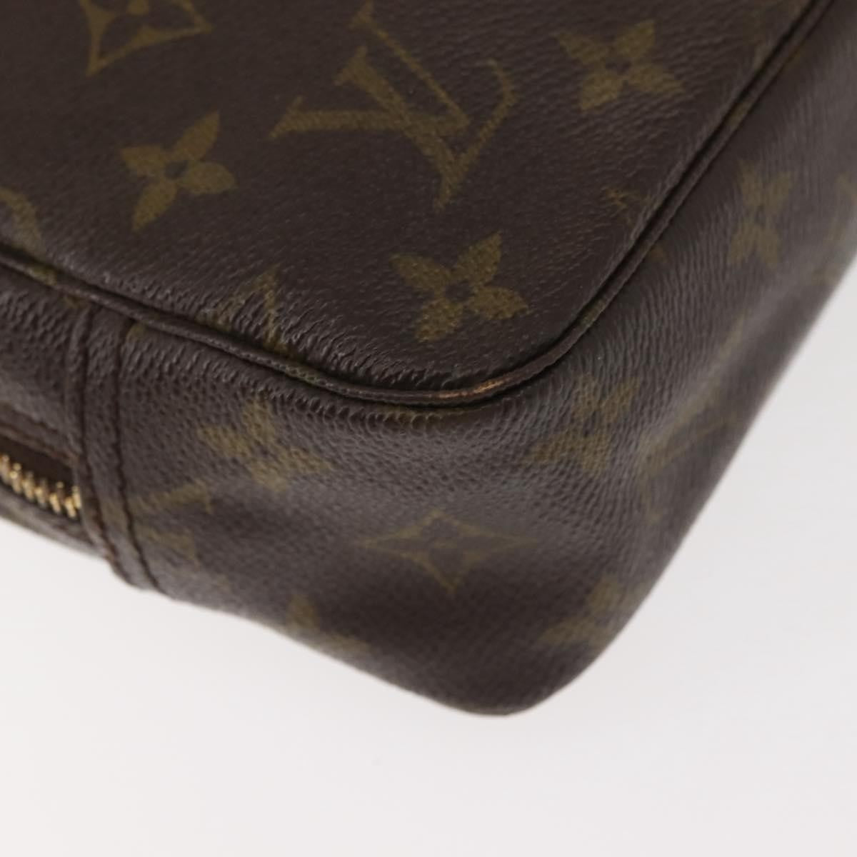 Louis Vuitton Trousse Toilette Monogram Canvas, BROWN, CANVAS, Clutche & pouche