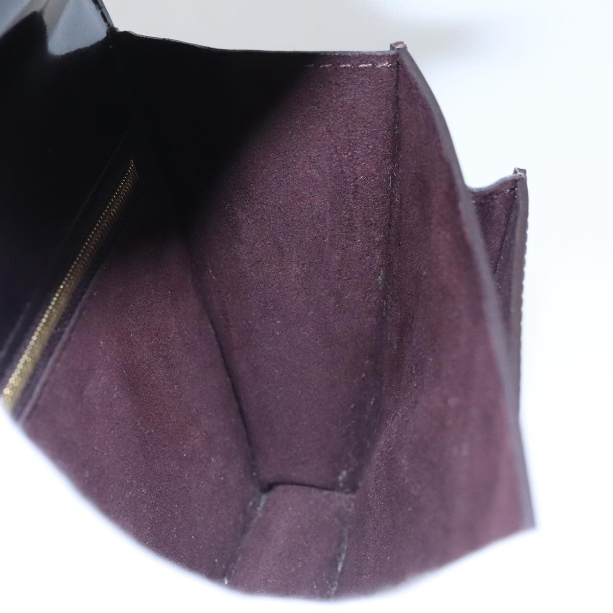 Louis Vuitton Monceau Handbag Vernis, BURGUNDY, PATENT_LEATHER, Handbag