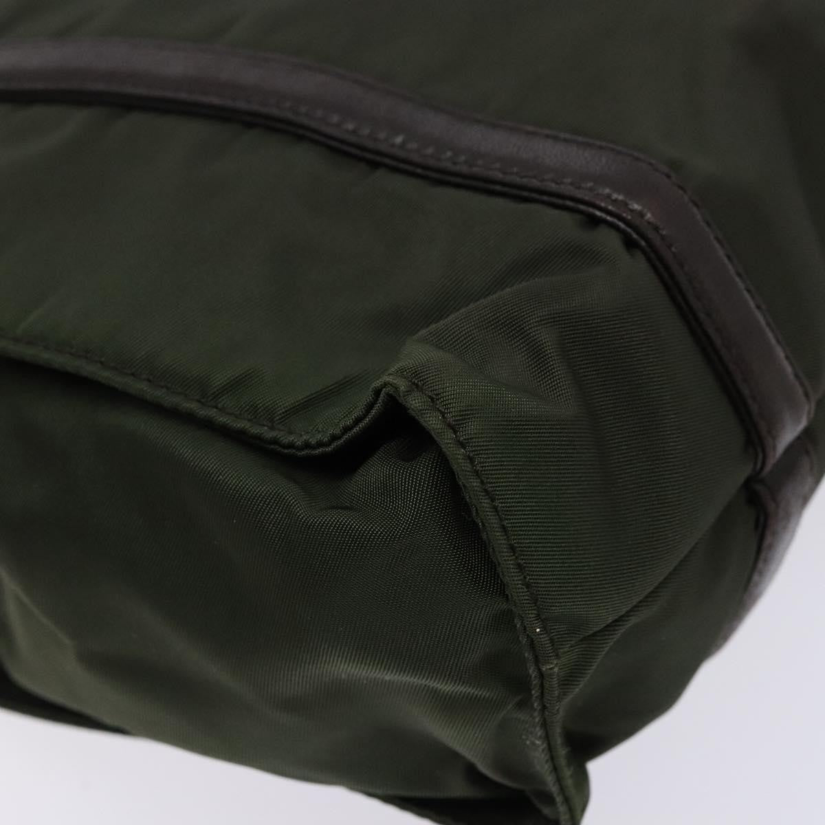 Prada Vintage Shoulder Bag Tessuto, KHAKI, NYLON, Shoulder bag