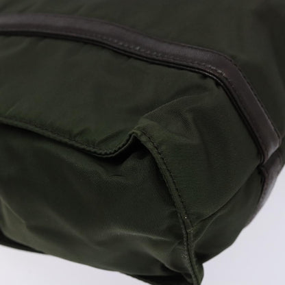 Prada Vintage Shoulder Bag Tessuto, KHAKI, NYLON, Shoulder bag
