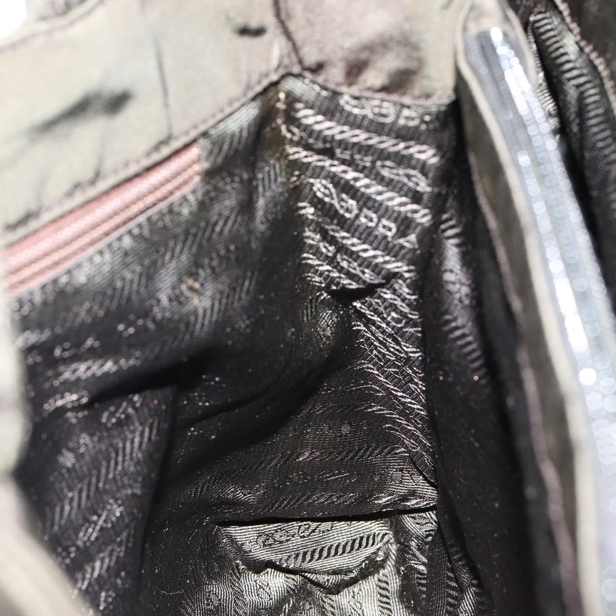 Prada Vintage Zip Tote Tessuto, KHAKI, NYLON, Tote bag