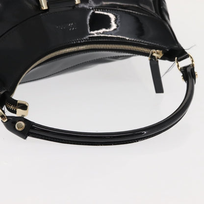 Gucci D Ring Hobo Patent, BLACK, PATENT_LEATHER, Shoulder bag