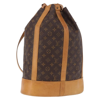 Louis Vuitton Randonnee Backpack Monogram Canvas, Brown, Canvas, Shoulder Bag