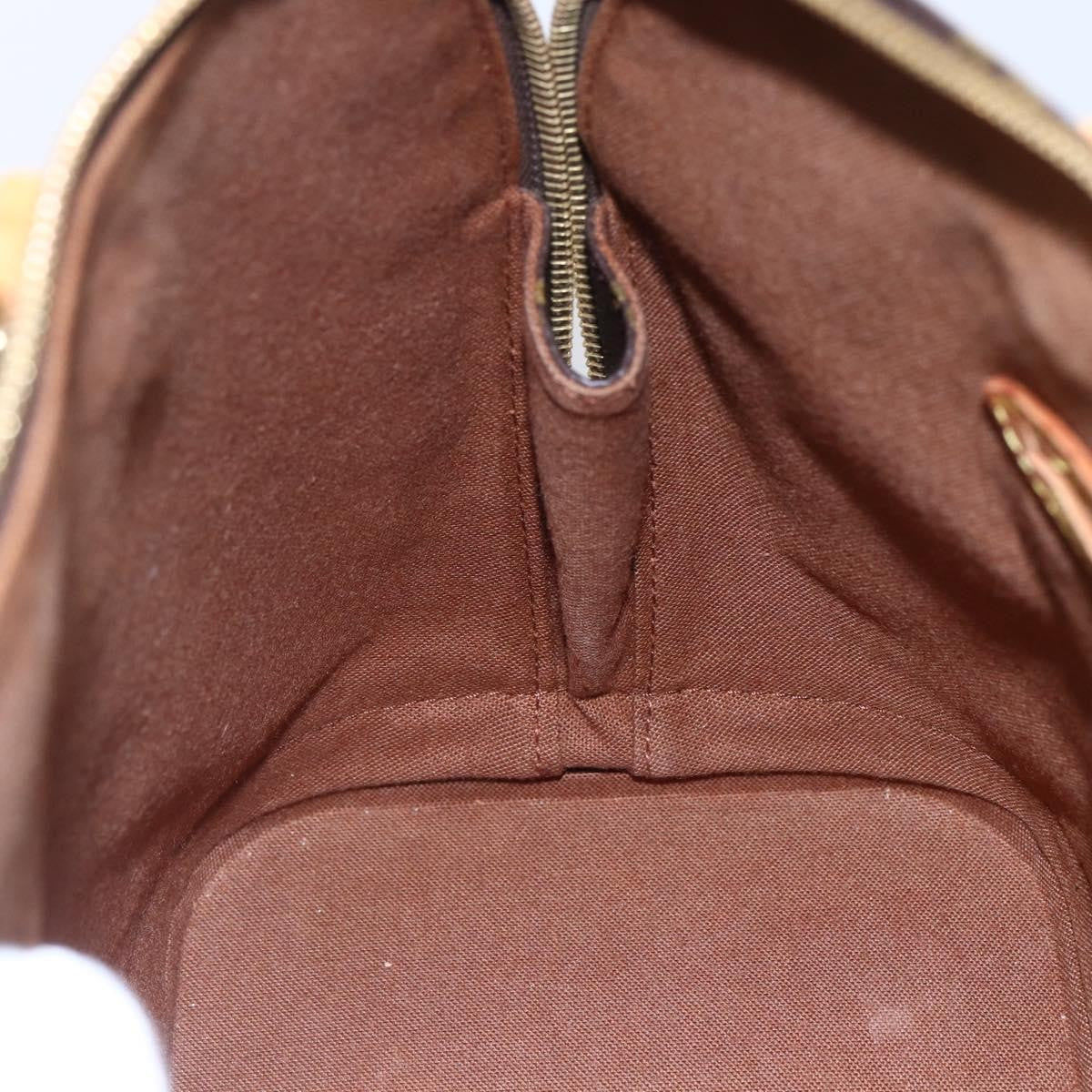 Louis Vuitton Alma Handbag Monogram Canvas, BROWN, CANVAS, Handbag