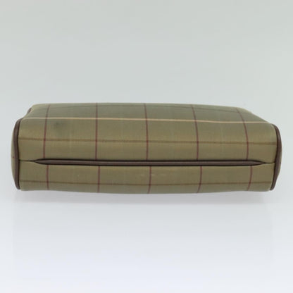 Burberry Nova check Pochette Canvas, BEIGE, CANVAS, Clutche & pouche