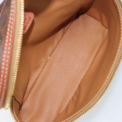 Celine Macadam Vanity Bag Canvas, BROWN, CANVAS, Clutche & pouche