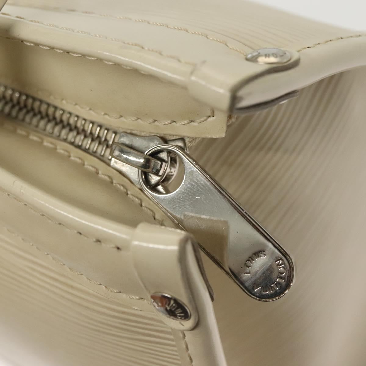 Louis Vuitton Madeleine Handbag Epi Leather, WHITE, LEATHER, Handbag