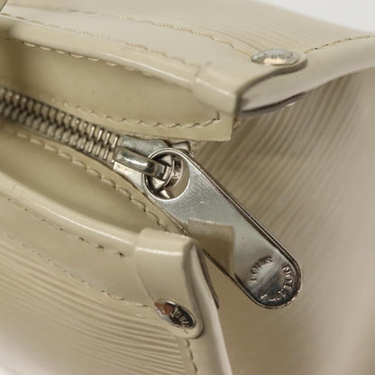 Louis Vuitton Madeleine Handbag Epi Leather, WHITE, LEATHER, Handbag