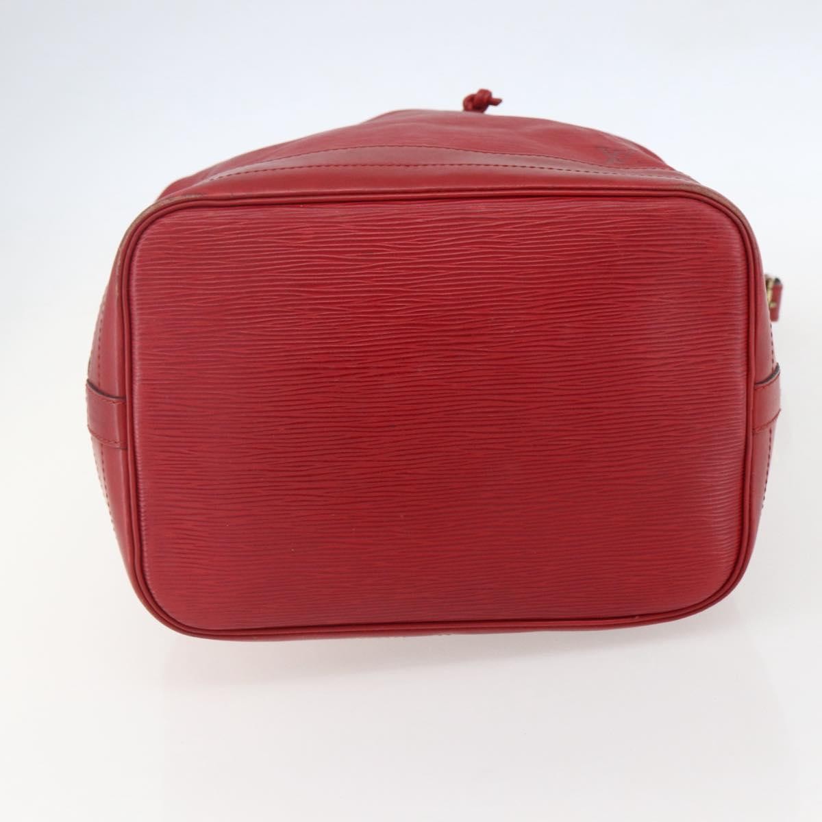 Louis Vuitton Petit Noe NM Handbag Epi Leather, RED, LEATHER, Shoulder bag