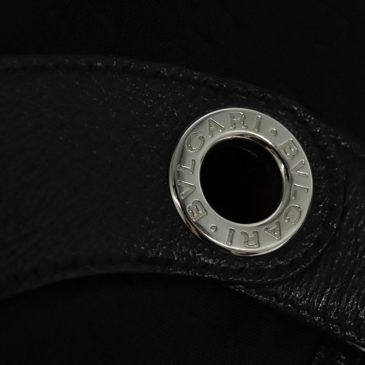 Bvlgari Logomania Tote bag Canvas, BLACK, CANVAS, Tote bag