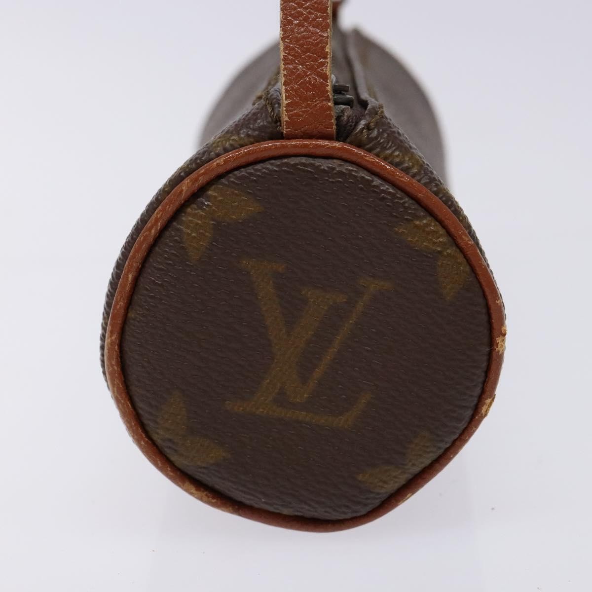 Louis Vuitton Papillon Pochette Monogram Canvas, BROWN, CANVAS, Handbag