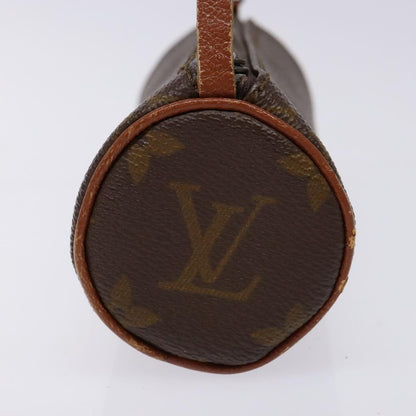 Louis Vuitton Papillon Pochette Monogram Canvas, BROWN, CANVAS, Handbag