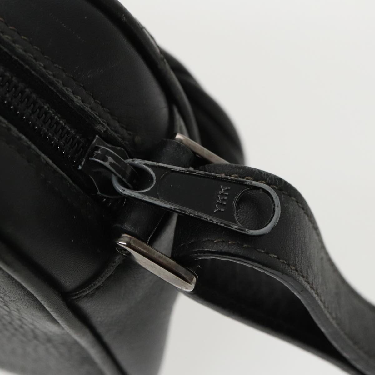 Gucci Vintage Shoulder Bag Leather, BLACK, LEATHER, Shoulder bag