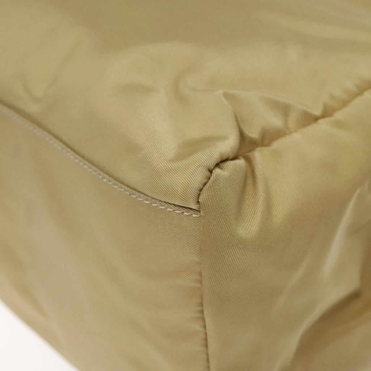 Prada Vintage Tote Tessuto, BEIGE, NYLON, Tote bag