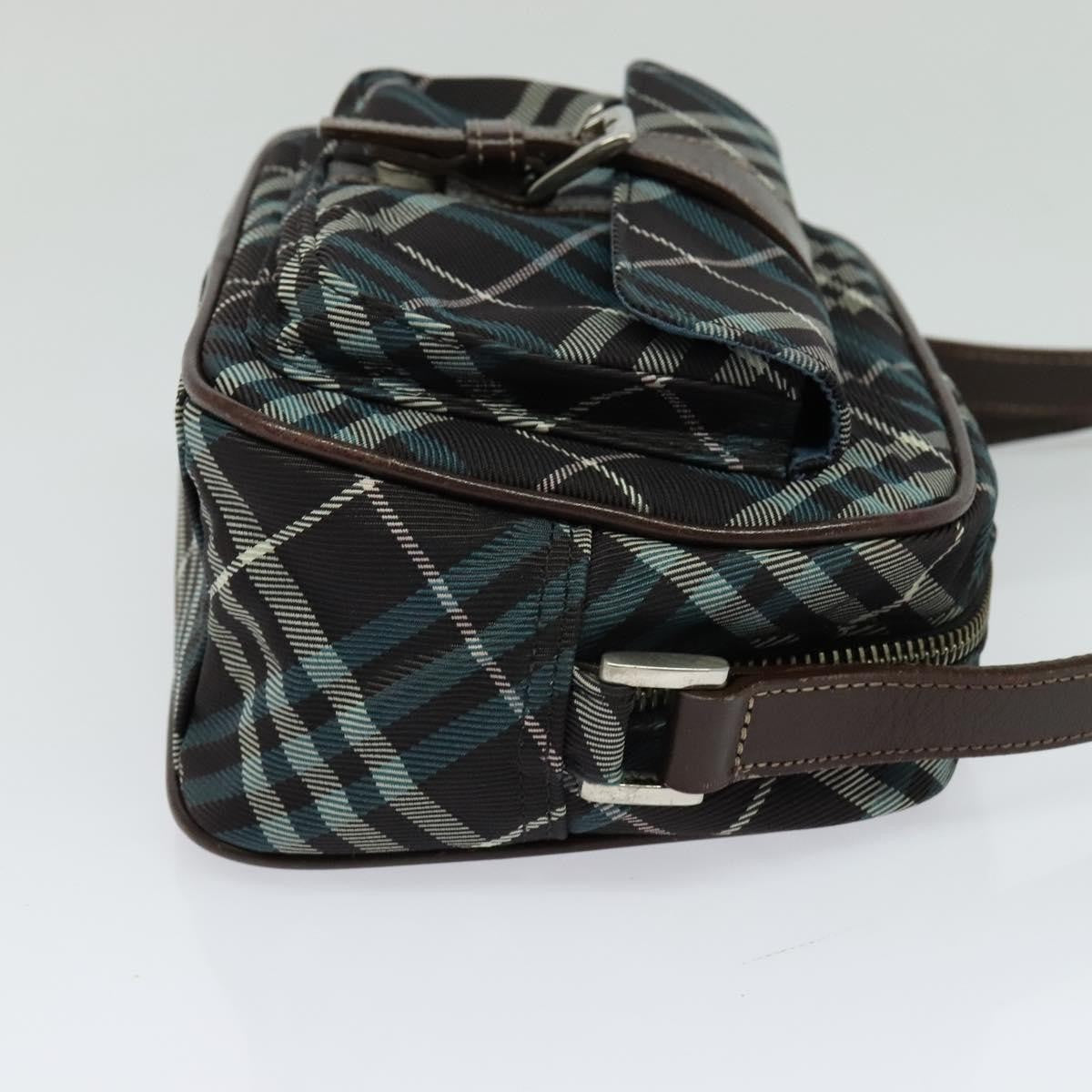 Burberry Nova Check Blue Label Nylon, BROWN, NYLON, Shoulder bag