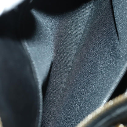 Chanel Vintage Diamond Stitch Boston Bag Quilted Lambskin, BLACK, LEATHER, Travel bag