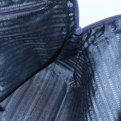 Prada Bowling Shoulder Bag Tessuto, NAVY, NYLON, Shoulder bag