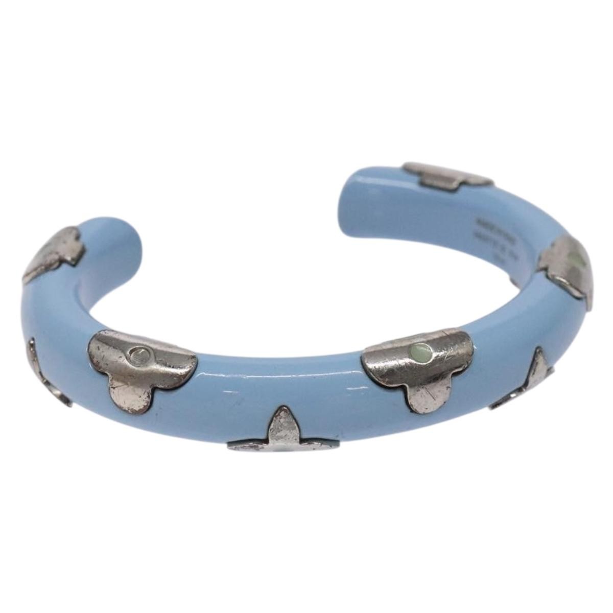Louis Vuitton Daily Monogram Bracelet Metal, BLUE, METAL, Bracelet