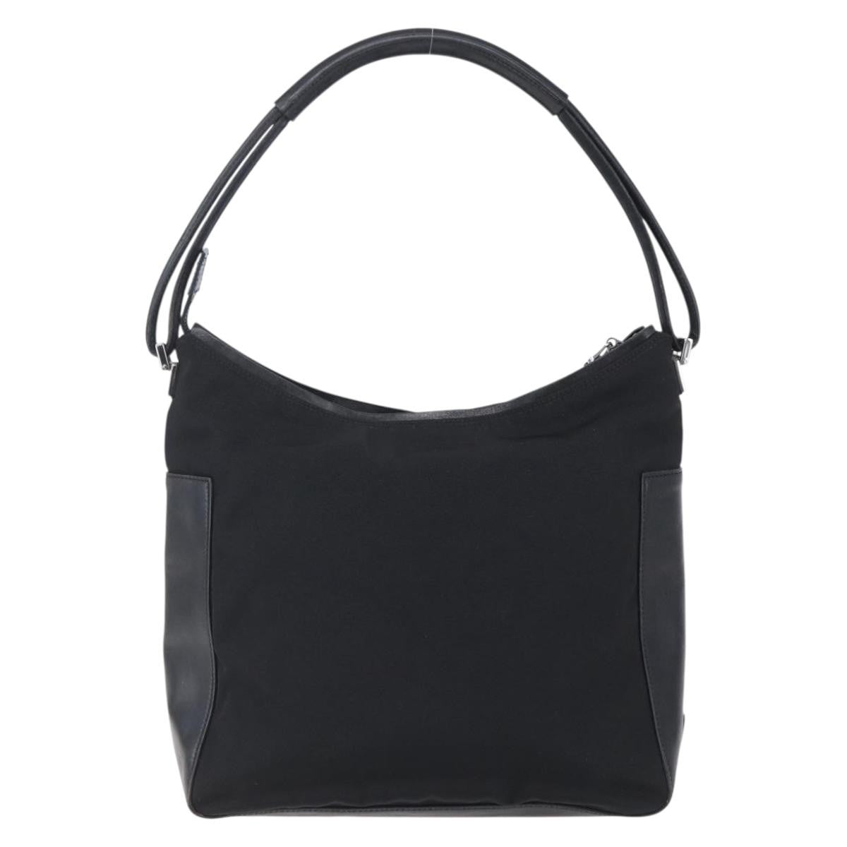 Gucci Zip Hobo Canvas, BLACK, CANVAS, Shoulder bag
