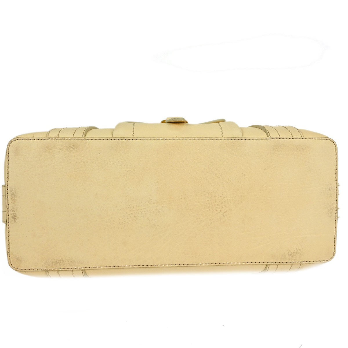 Celine Handbag Leather, ECRU, LEATHER, Handbag