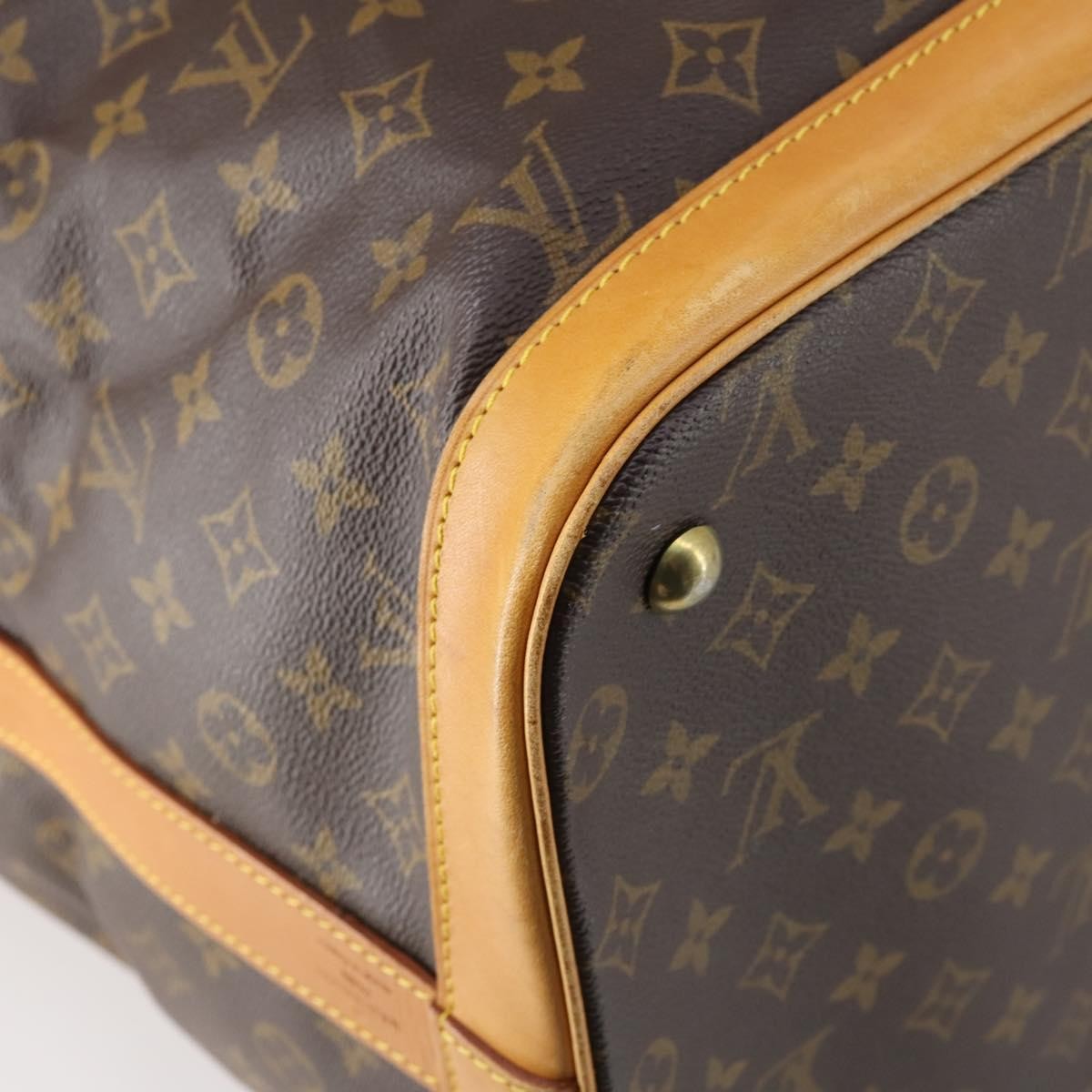 Louis Vuitton Cruiser Handbag Monogram Canvas, BROWN, CANVAS, Travel bag