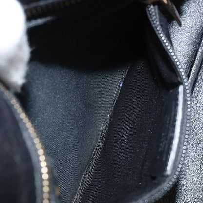 Salvatore Ferragamo Gancini Tote Leather, BLACK, LEATHER, Tote bag