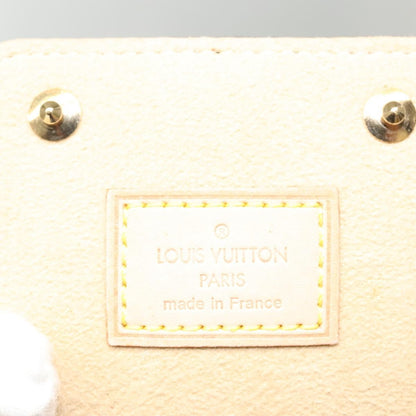 Louis Vuitton CASE JEWELRY BOX Canvas, BROWN, CANVAS, Wallets