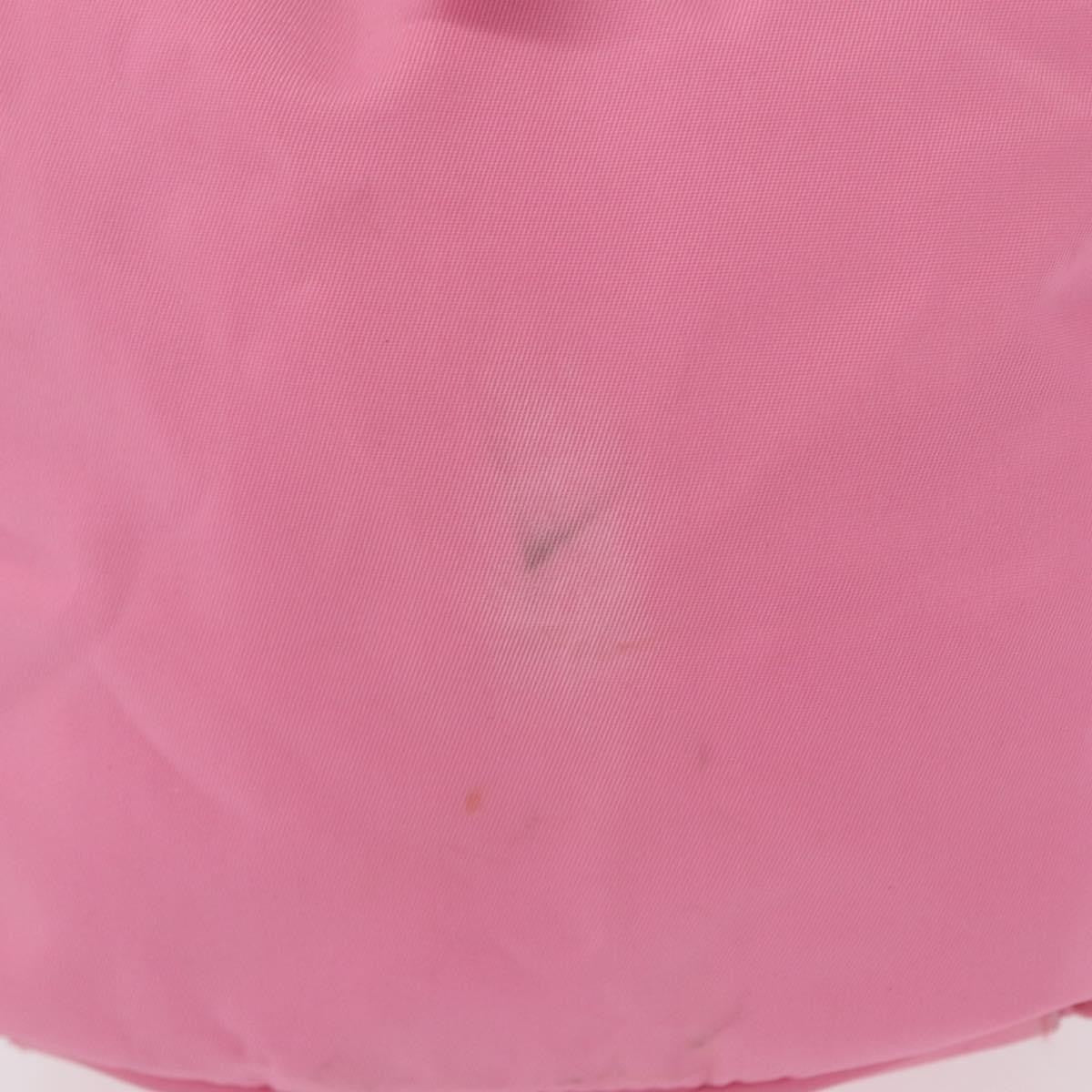 Prada Side Pocket Convertible Duffle Bag Tessuto, PINK, NYLON, Handbag