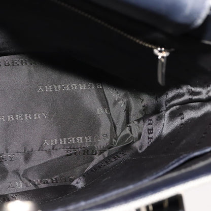 Burberry Nova Check Tote Canvas and Leather, GRAY, CANVAS, Tote bag