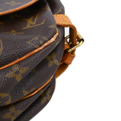 Louis Vuitton Saumur Handbag Monogram Canvas, Brown, Canvas, Shoulder Bag