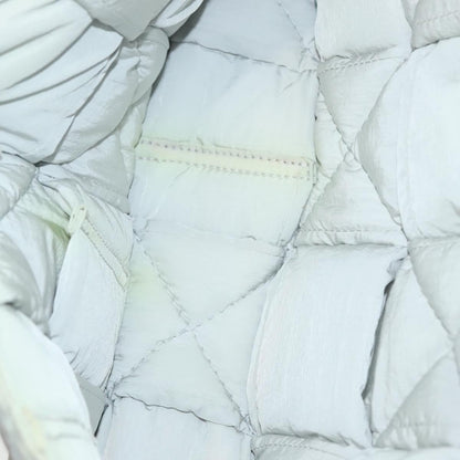 Bottega Veneta Padded Tech Cassette Crossbody Bag Intrecciato Nylon, GRAY, NYLON, Crossbody bag