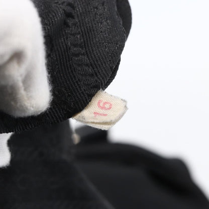 Prada Vintage Tote Tessuto with Leather, BLACK, NYLON, Tote bag