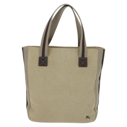 Burberry Blue Label Tote Bag Canvas, BEIGE, CANVAS, Tote bag