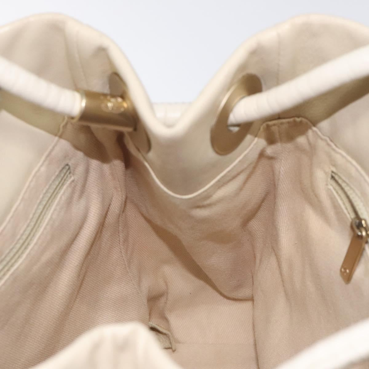 Chanel Camellia Tote Leather, BEIGE, LEATHER, Tote bag