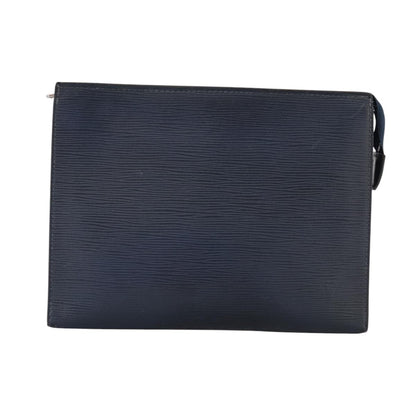 Louis Vuitton Toiletry Pouch Epi Leather, NAVY, LEATHER, Toiletry Case