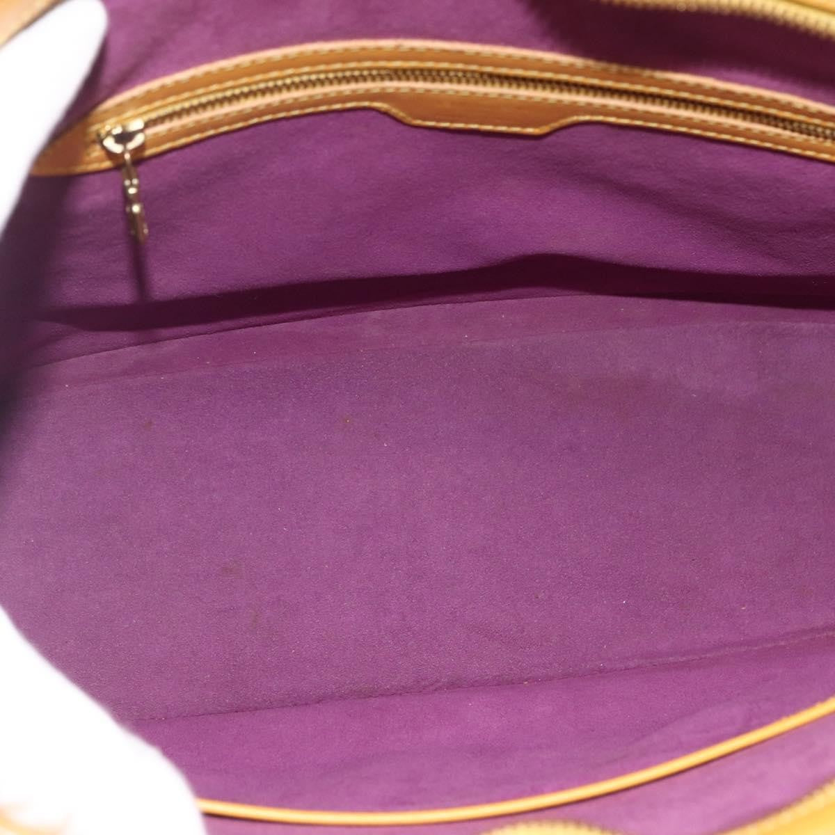 Louis Vuitton Lussac Handbag Epi Leather, Yellow, Leather, Shoulder Bag