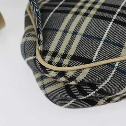 Burberry Waist Bag Vintage Check Canvas, BLUE, CANVAS, Shoulder bag